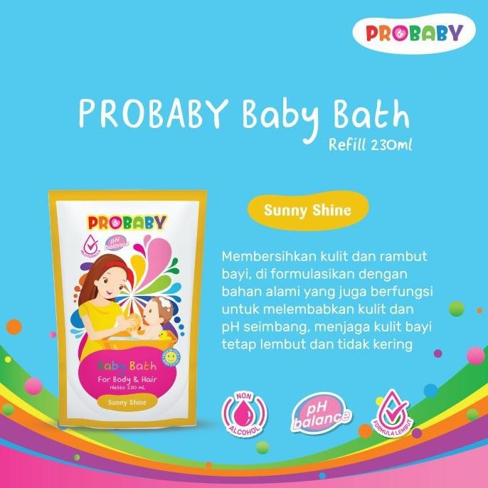 PROBABY Baby Bath Sammer Sweet Sunny Shine Lovely sky 200ml 230ml