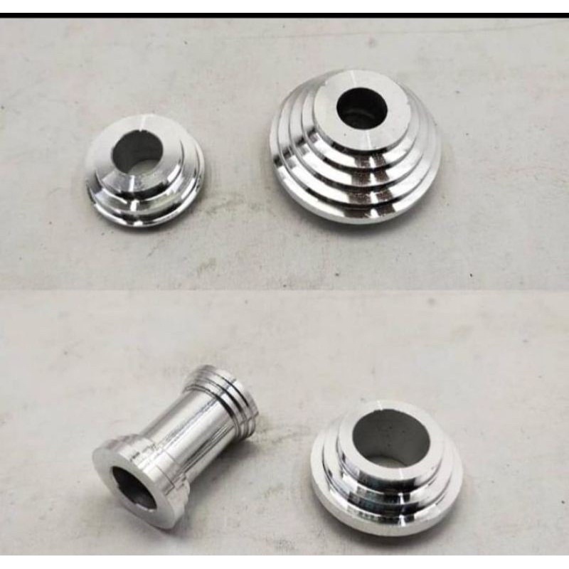 bosh tromol depan belakang rx king /manisan tromol depan belakang RX KING crom isi 4pcs