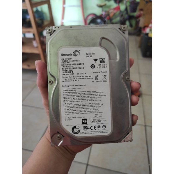 HDD seagate baracuda 500GB Hardisk PC Internal. SECOND