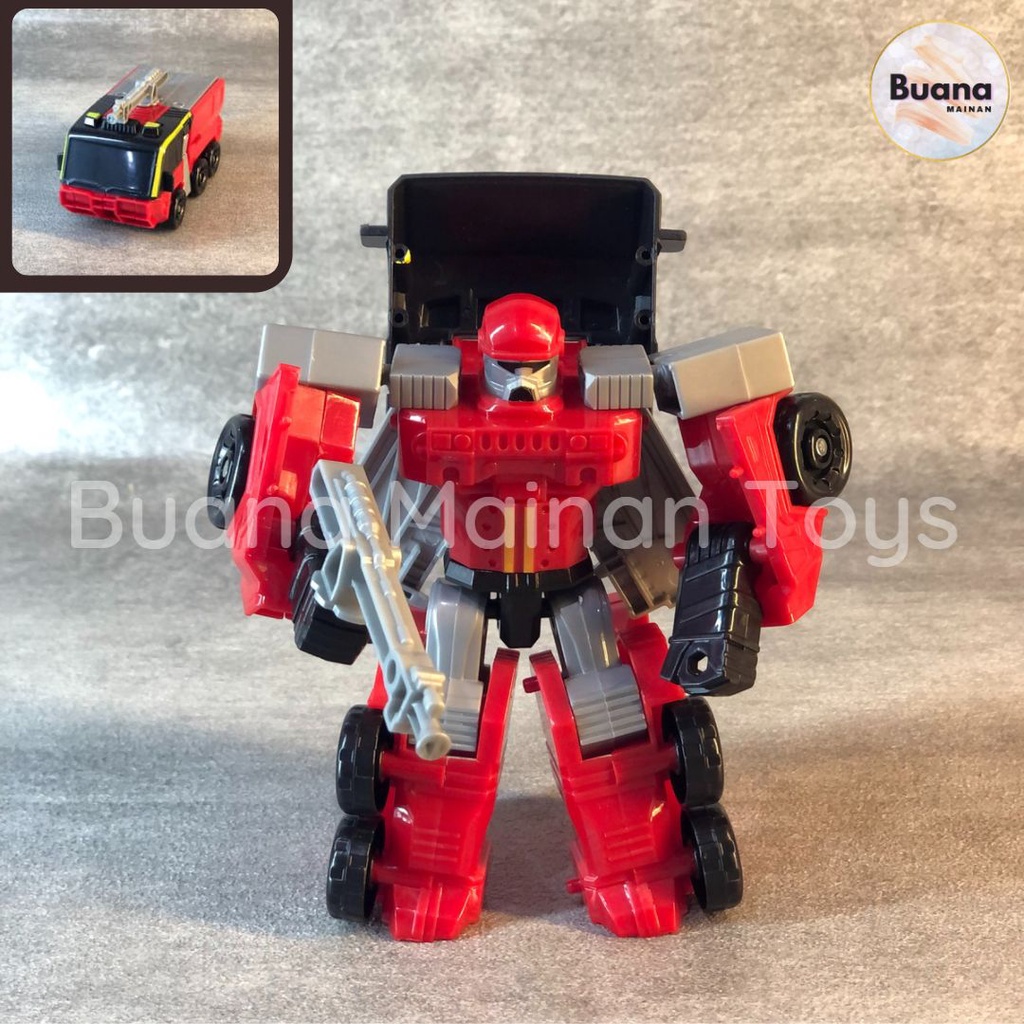 MAINAN ANAK DEFORMED ROBOT TOBOT ATHLON 333B ACTION FIGURE TRANSFORM ROBOTIC VEHICLE FIGUR