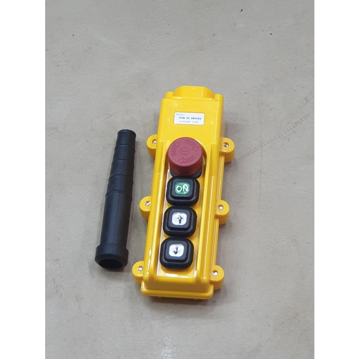 Remot Control Push button electric Chain Hoist 4 Tombol remot hoist