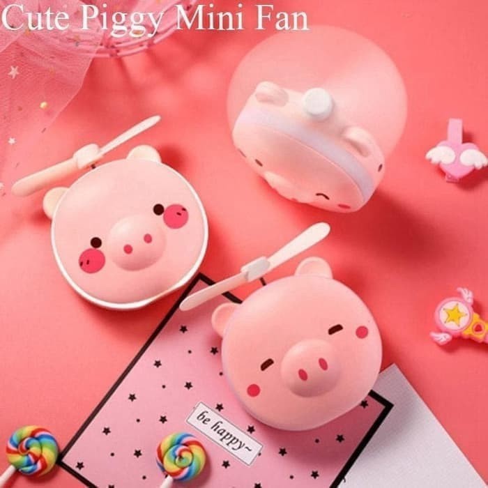 Fan Led Mirror - Kipas Cermin Led Portabel Mini 3 in 1