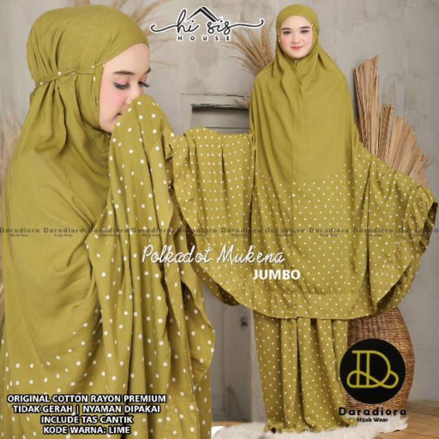 POLKADOT MUKENA by Hi Sis House