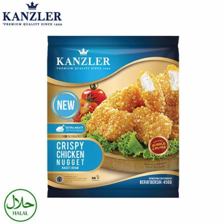 

Kanzler Chicken Nugget Crispy 450 gram