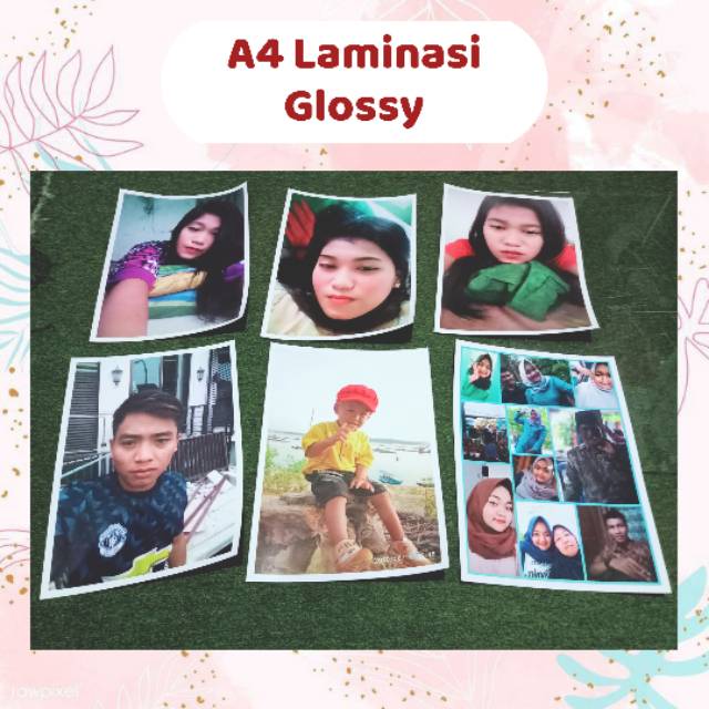 2PCS!!! CETAK FOTO UKURAN A4