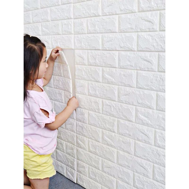 WALLPAPER BATA PUTIH 3D