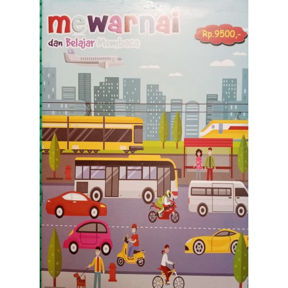 

BUKU MEWARNAI ANAK TRANSPORTASI