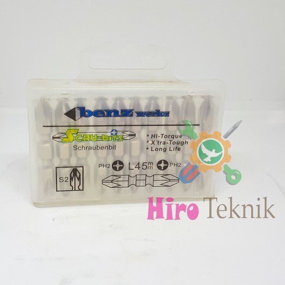 Cuci Gudang Mata Obeng Angin Magnet / Screwdriver Ph2 ++- Benz QxyDjmUK8ER9l