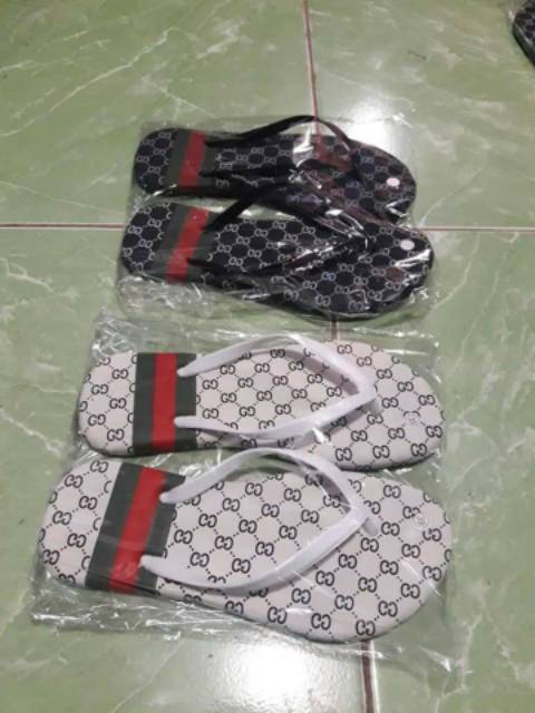 Sandal Jepit Bungkus Gucii Premium