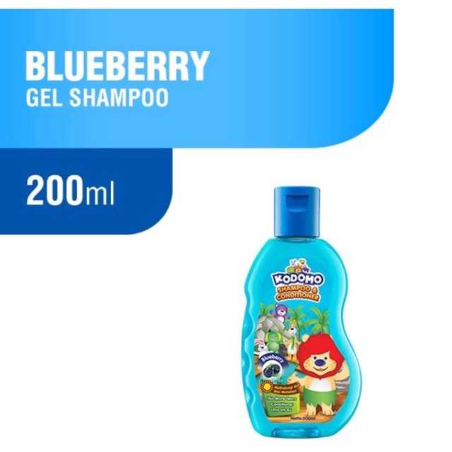 KODOMO Shampoo Botol Gel - 200ml / Shampoo anak kodomo