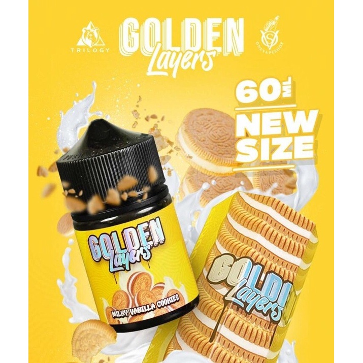 GOLDEN LAYERS MILKY VANILLA COOKIES 60ML