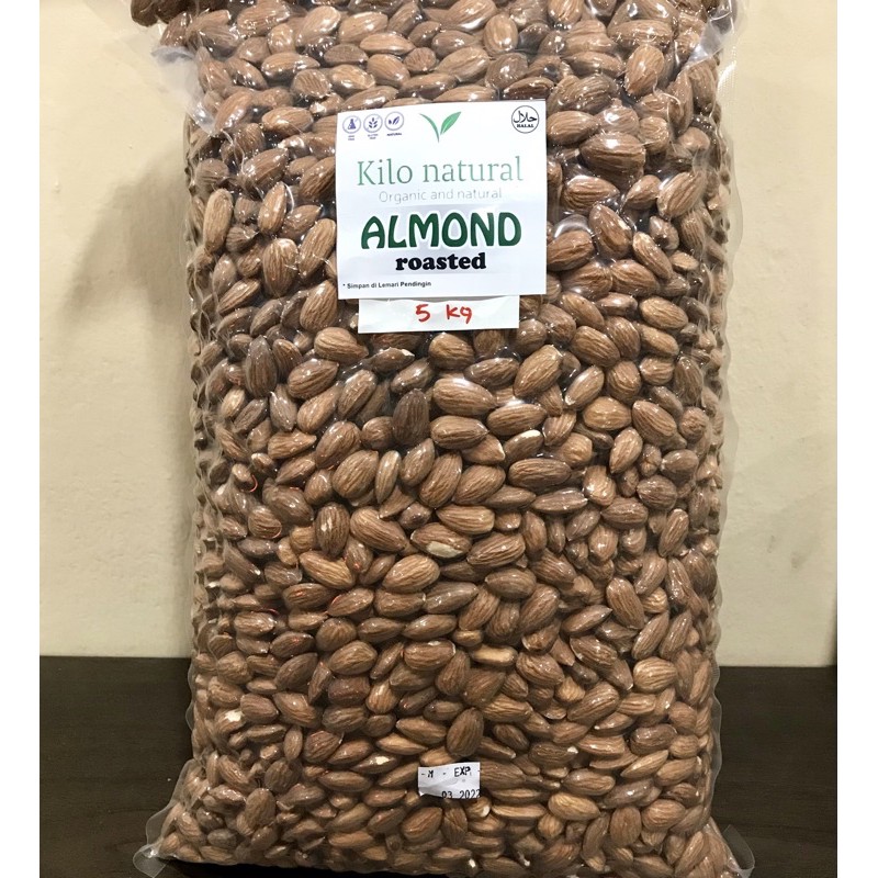 

ROASTED ALMOND 5KG/ ALMOND PANGGANG 5KG