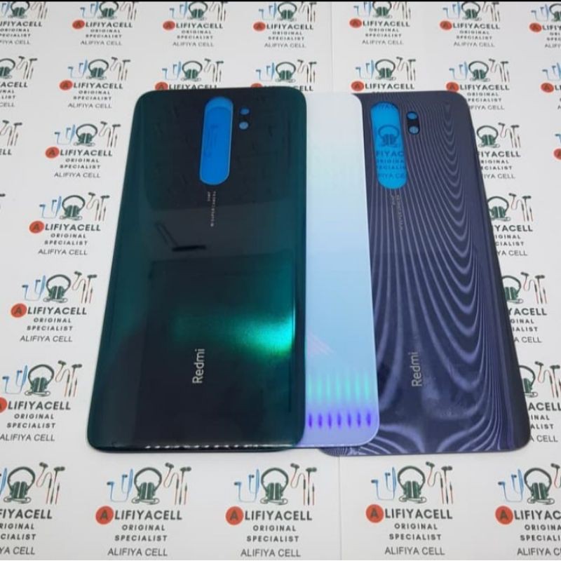Backdoor Xiaomi Redmi Note 8 Pro Backcover KACA Original Tutup Belakang Baterai