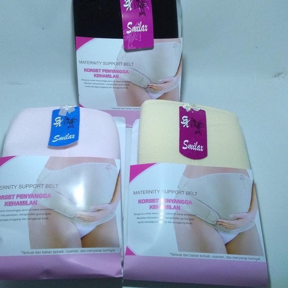 (NEW STOCK) Korset Hamil Stagen Penyangga Perut Kehamilan Sabuk Pelindung Perut Hamil