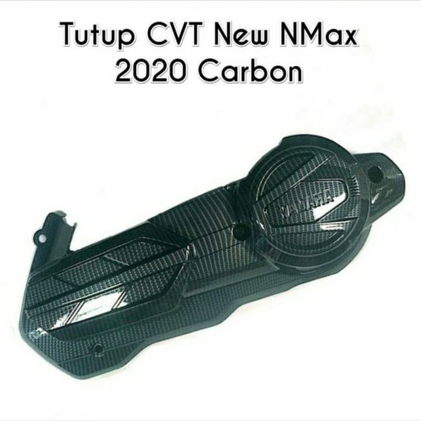 Cover Cvt New Nmax 2020 Carbon NEMO - Cover Tutup Cvt All New Nmax 155 Carbon