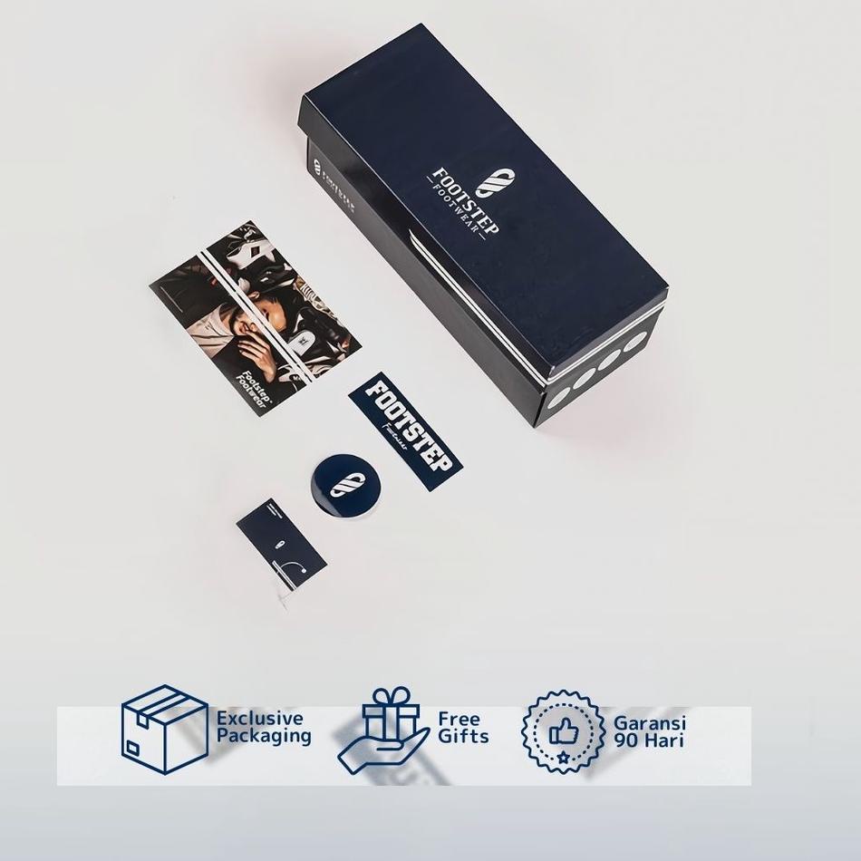 ☜ Sandal Outdoor Pria Footstep Footwear - Billy Black ❁