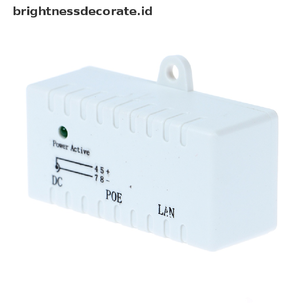 Injektor POE Pasif 12V - 48V Untuk Kamera IP VoIP Phone Netwrok