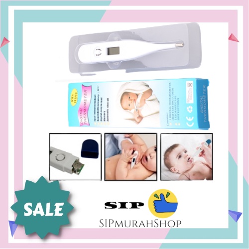 Thermometer Digital Pengukur Suhu Badan Tubuh Bayi Baby Anak Anak / Termometer / Thermometer Digital Alat Pengukur Suhu Badan Tubuh Bayi Baby Anak