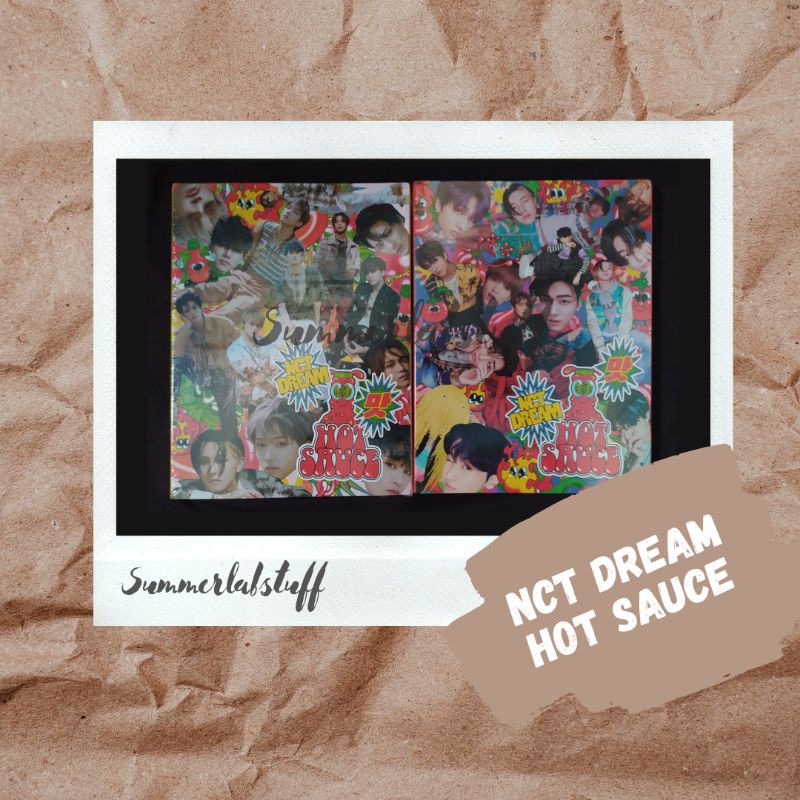 (SEALED) ALBUM NCT DREAM HOT SAUCE CRAZY CHILLING