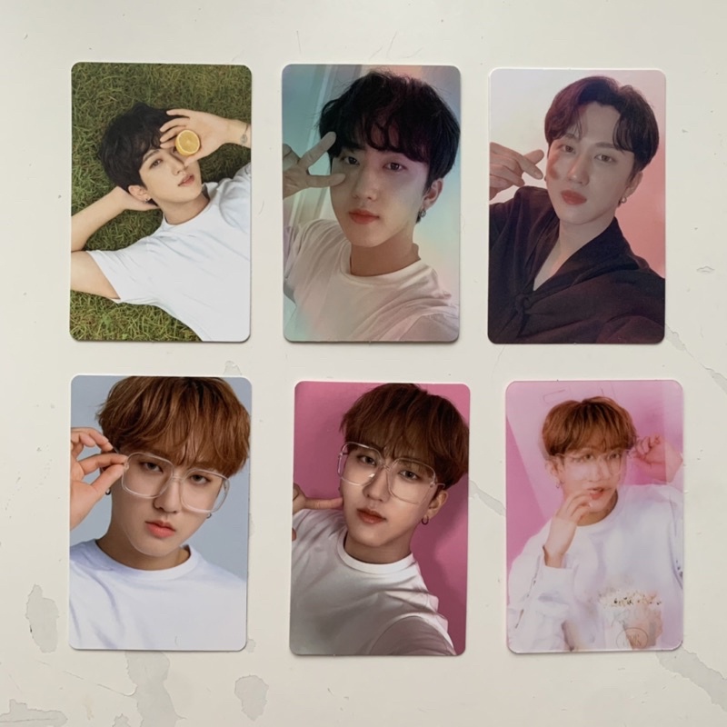 Stray kids changbin nacific benefit photocard pc round 1 2 3 4 6 7
