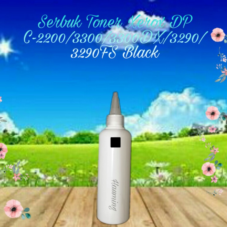 Serbuk Toner Fuji Xerox Docuprint C2200 C3300 C3300DX C3290 C3290FS C-2200 3300 3290 Black