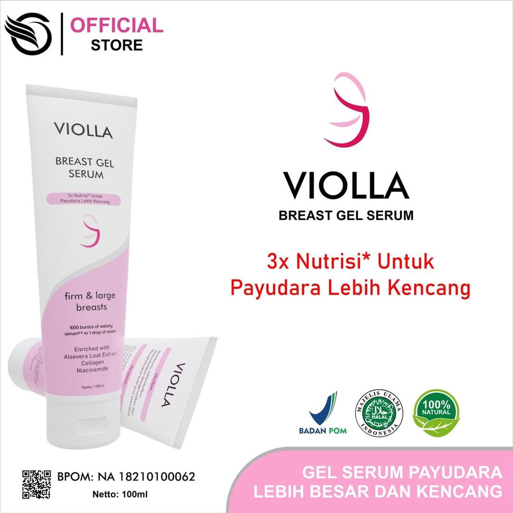 ORIGINAL AMPUH -VIOLLA - PEMBESAR PAYUDARA OBAT PEMBESAR PAYUDARA PERMANEN PEMBESAR PAYUDARA AMAN PE