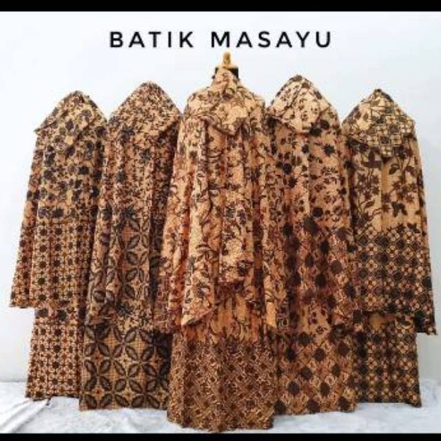 Mukena batik dewasa motif - mukena batik masayu - mukena batik masayu