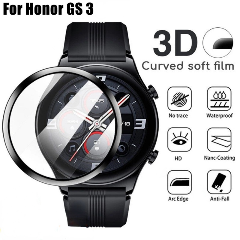 Film Pelindung Layar Full Cover Untuk Huawei Honor Watch GS 3 / GS 3