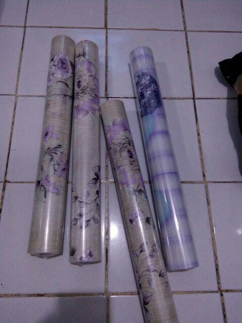 Wallpaper Sticker Mawar 3d