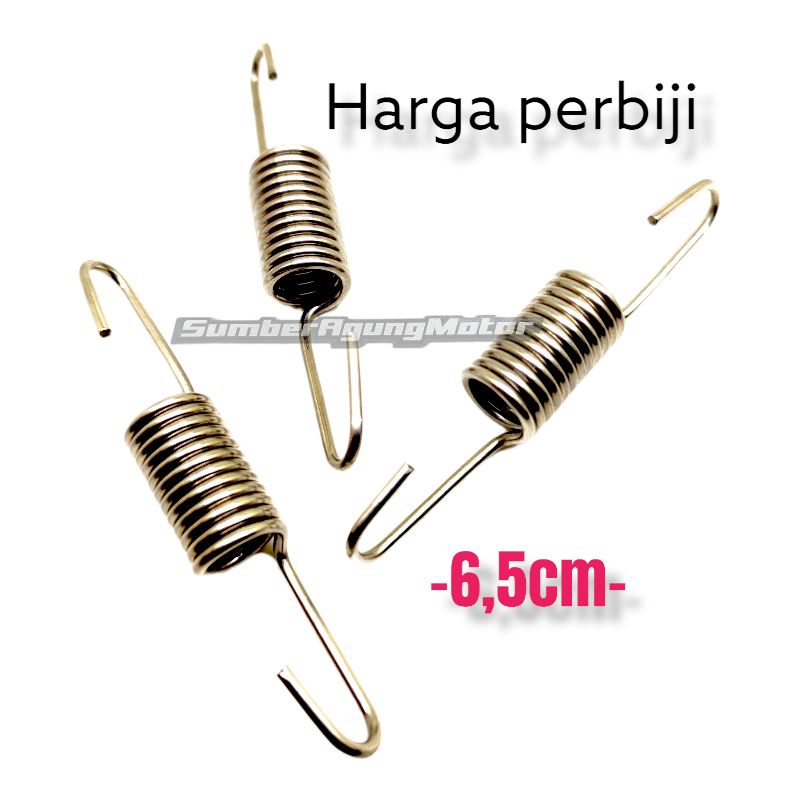 PIR PER KNALPOT STAINLESS PANJANG 6.5CM GOOD QUALITY