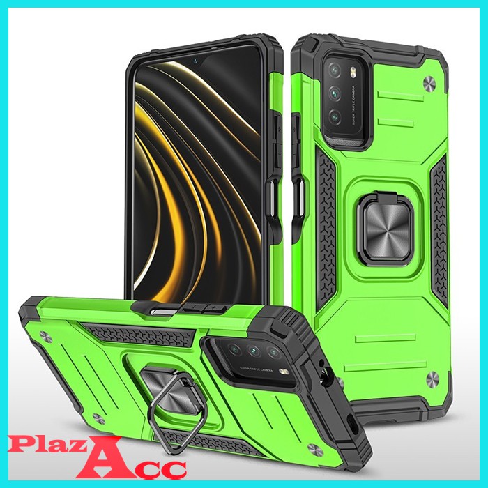 Premium Armor Case Xiaomi POCO M3 - Casing Xiaomi POCO M3 Case