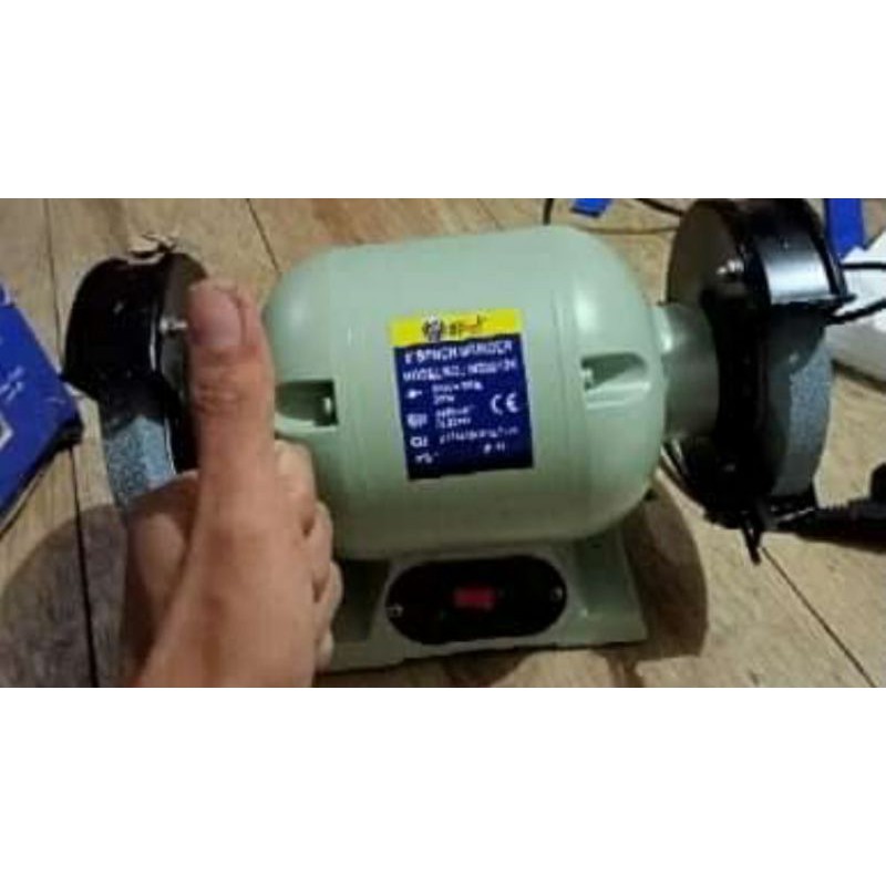 SPOT Mesin Gerinda Duduk 5 inch - Bench Grinder Duduk Gerinda