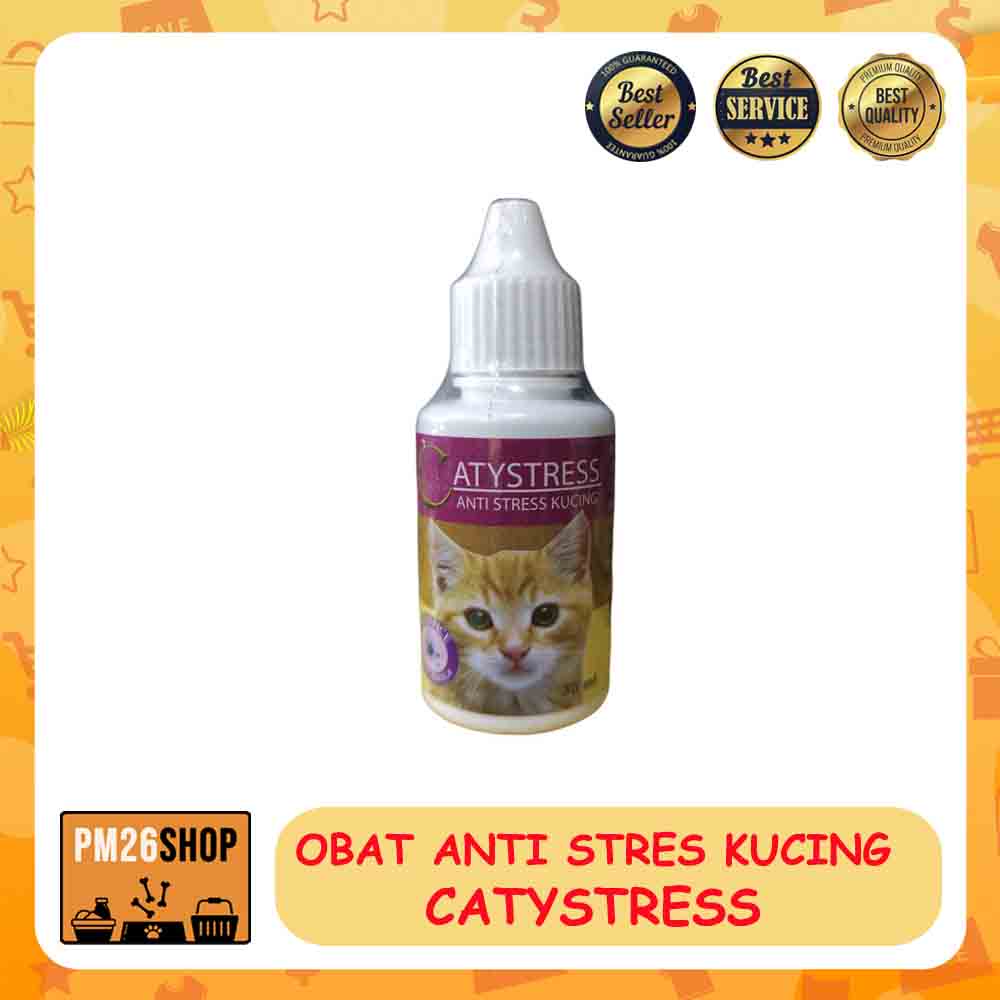 OBAT KUCING STRESS MURUNG AGRESIF CATYSTRESS