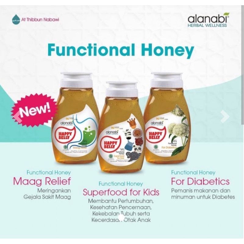 

Alanabi - Happy Belly FUNCTIONAL HONEY