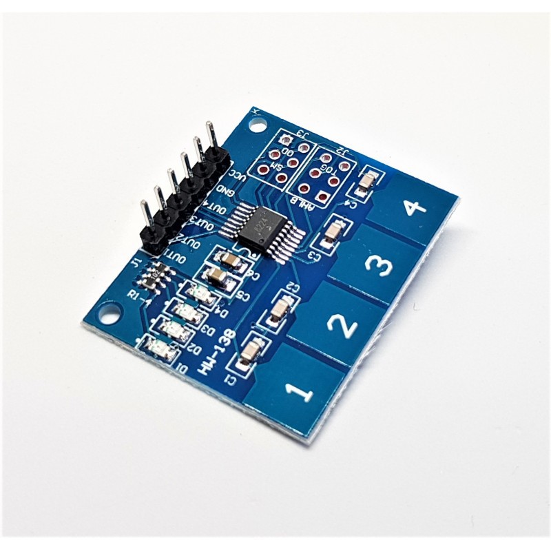 TTP224 Capacitive Touch Sensor Module 4 Channel Digital Switch