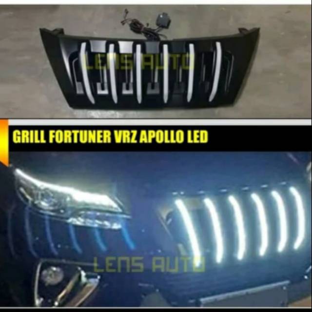 Grill all new Fortuner Apollo led