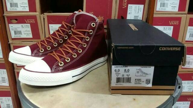 Sepatu Converse CT Classic High Tinggi Premium Import Vietnam Navy Kado Hadiah Pria Wanita Murah