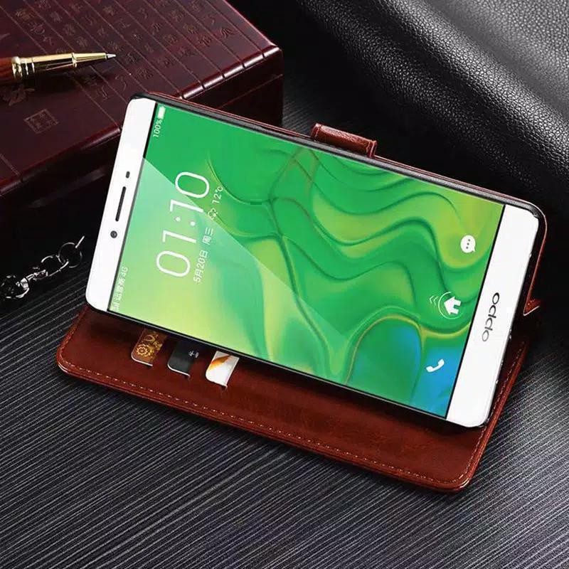 FLIP WALLET KULIT VIVO X50/X50 PRO