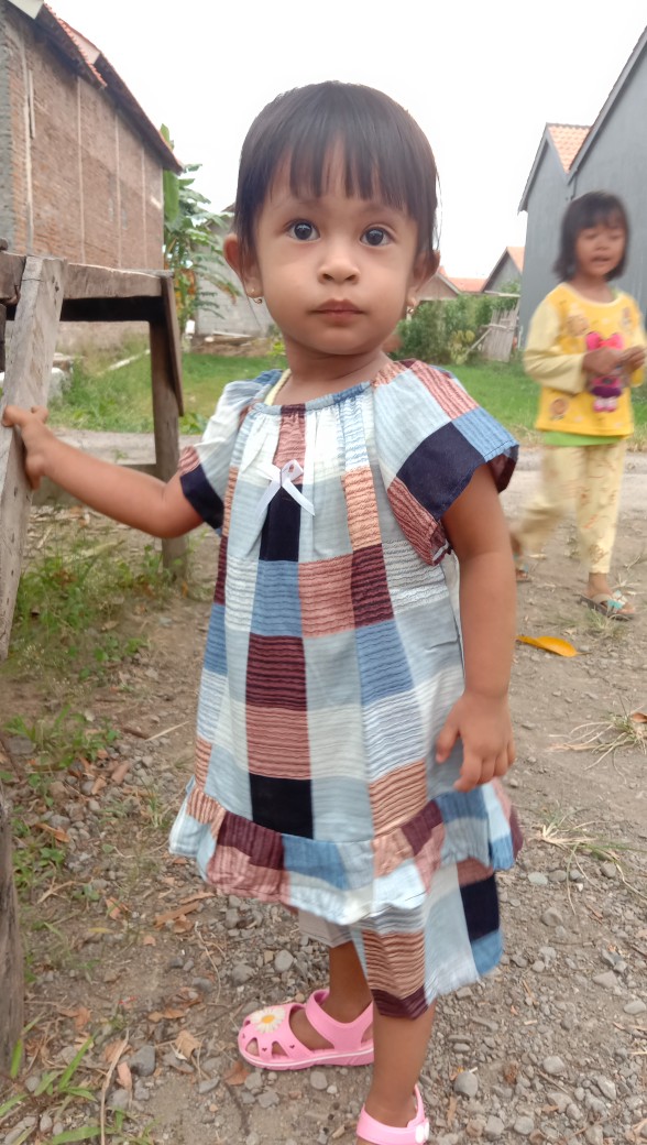 Setelan Anak/baju Tidur/baju Santai/baju Harian Anak/batik Anak/babydoll/stelan Usia 2 - 3,5 Tahun