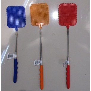 FLY SWATTER Pemukul/Tepokan/Raket Lalat Serangga Panjang 1m Stainless***TOP