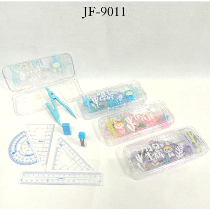 

LJK SHOP - PROMO JANGKA SET / MATH SET 7 IN 1 KARAKTER FANCY JF-9011. TERMURAH