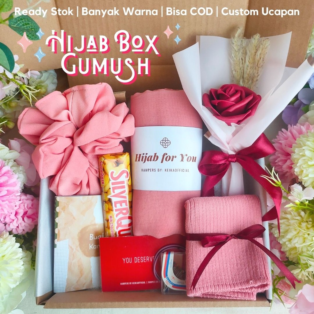 Hampers kerudung Paket Kado Hijab Kado oleh Gumush