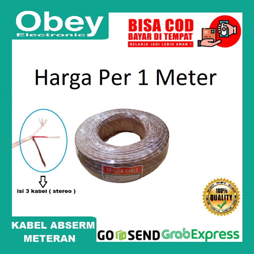 Kabel Abserm Stereo Meteran