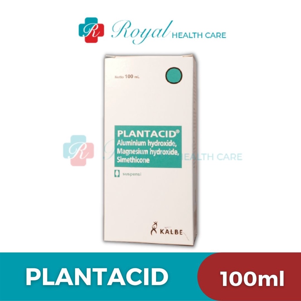 Plantacid 100ml Mengurangi asam lambung, tukak lambung, tukak duodenum