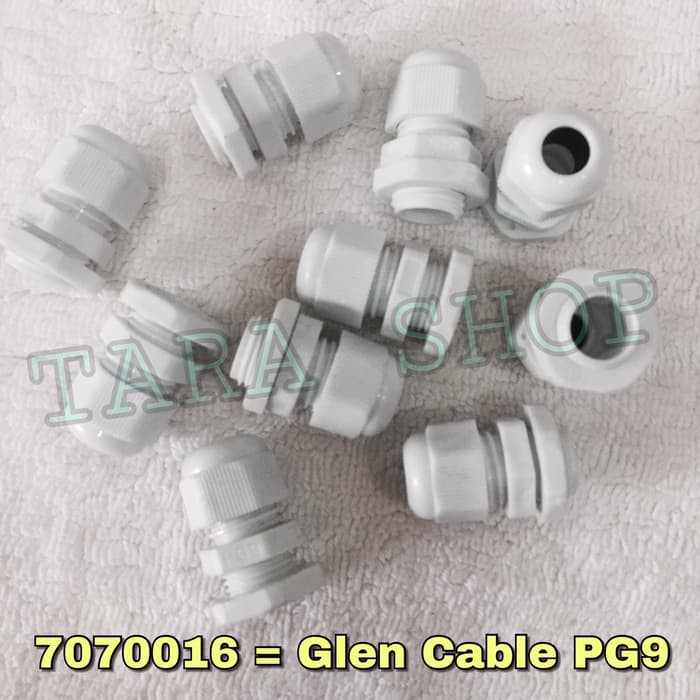GLEN CABLE PG-9 PUTIH - 7070016