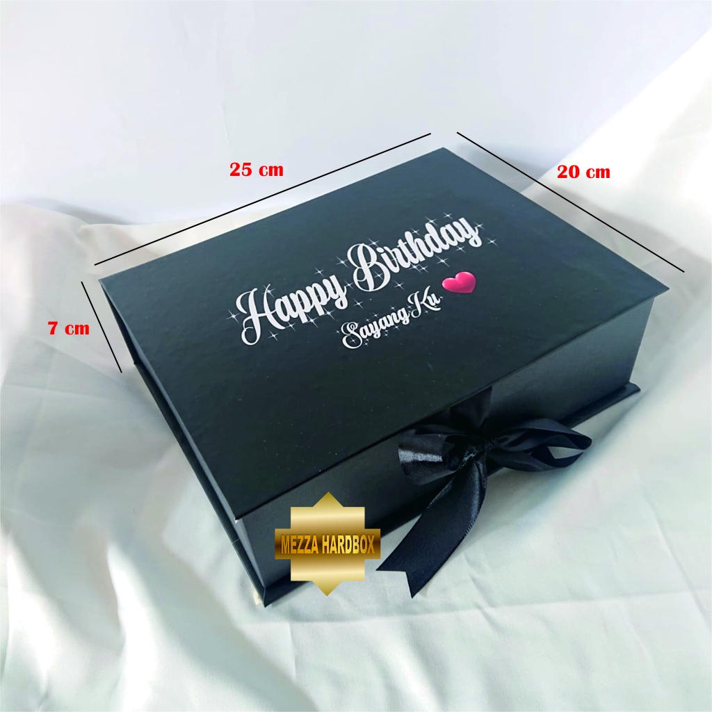 

Hardbox ulang tahun/hardbox ultah/box Hampers/giftbox premium 25 x 20 x 7