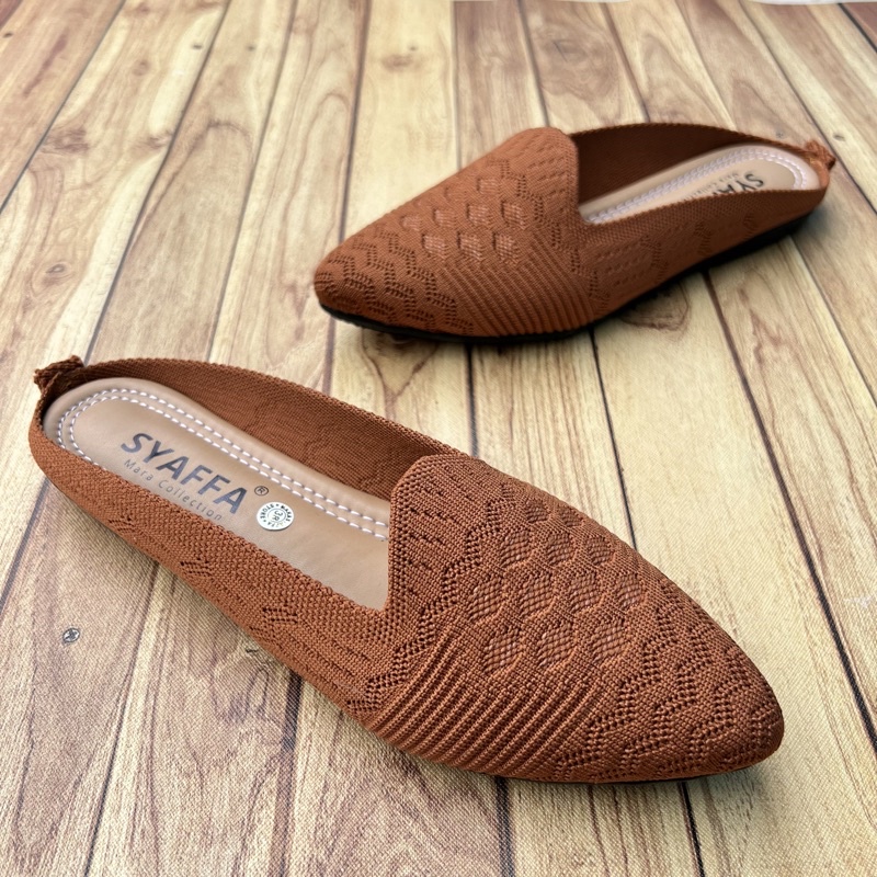 MARASYAFFA - SEPATU FLAT RAJUT WANITA SF52