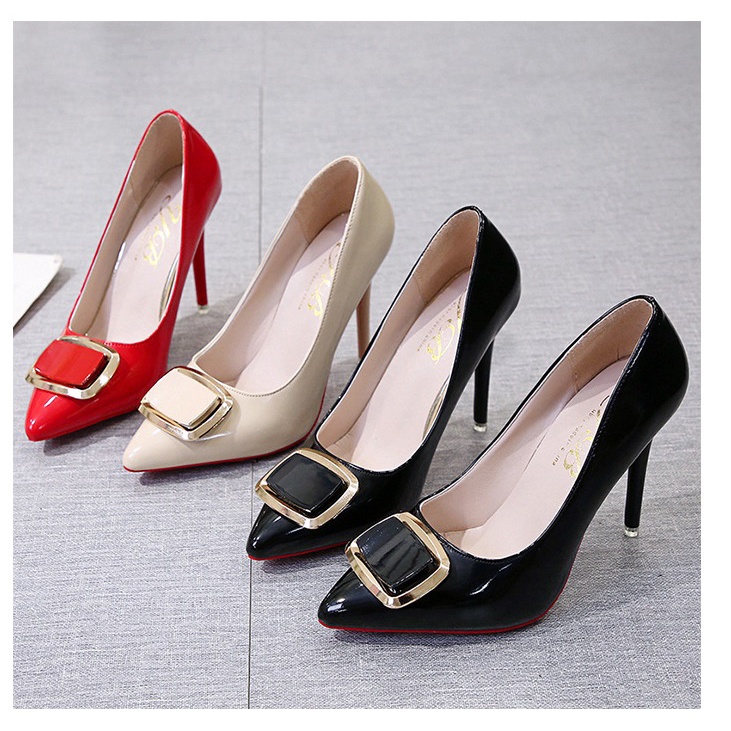 Sepatu Kerja Wanita Import High Heels Hak tinggi Cewek Spatu Pesta Perempuan Formal SH-010