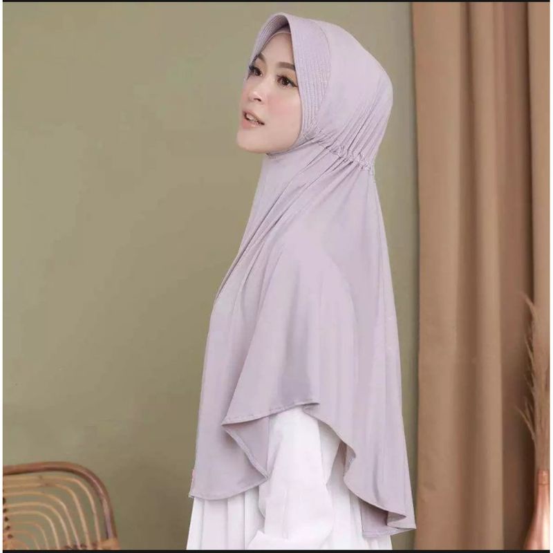 BERGO SERUT JUMBO JILBAB SERUT ADIBA JUMBO SPANDEX JERSEY