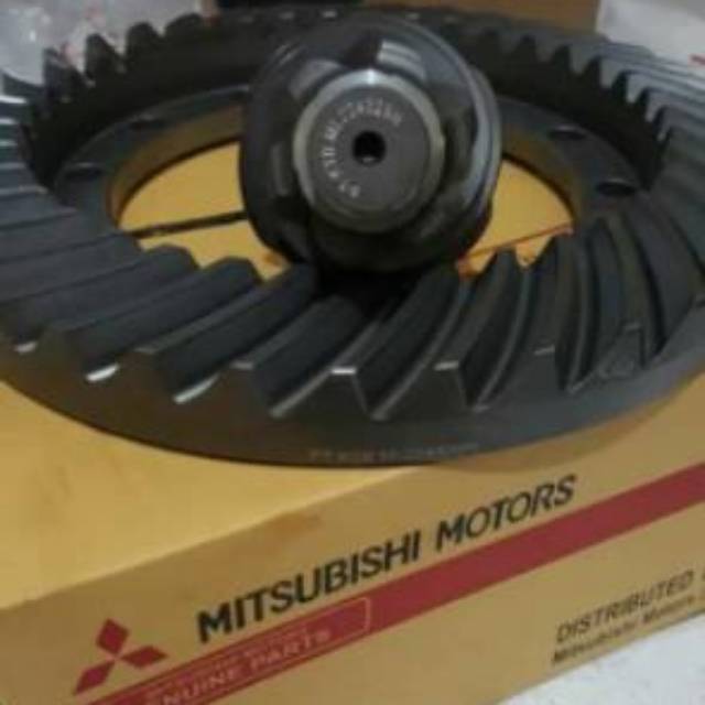 GARDAN GEARSET CROWN WHEEL PINION GIGI NANAS ORI MITSUBISHI CANTER 125 HD